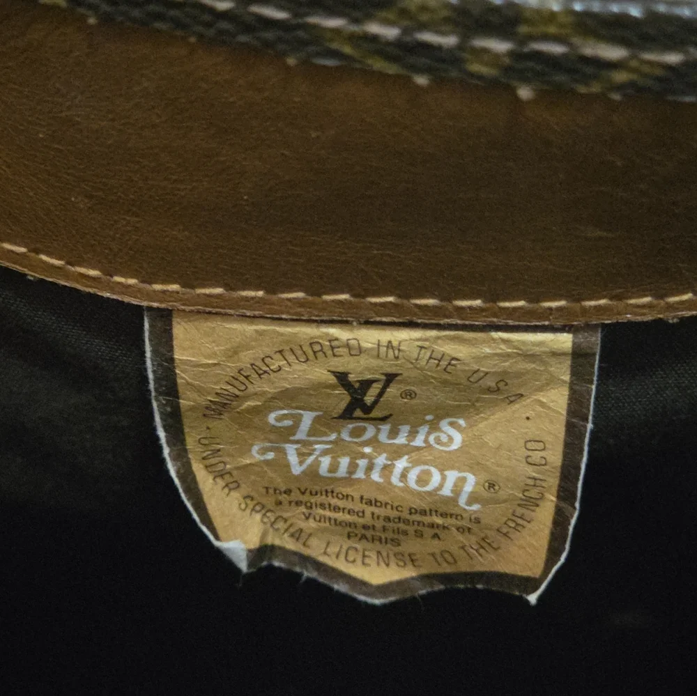 Louis Vuitton Monogram French Company Sac Plat Tote Bag | Vintage - Picture 2 of 13